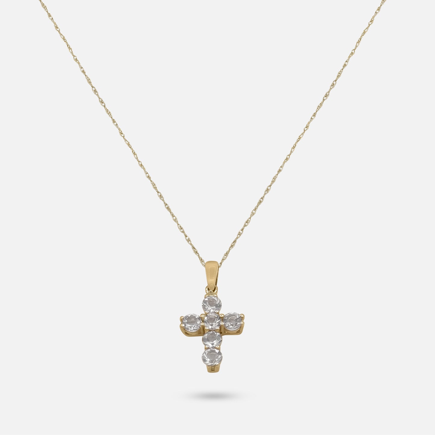 Rose Gold Cross